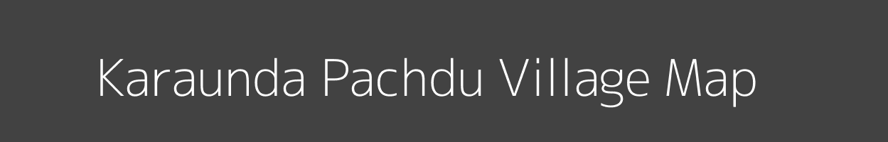 Map of Karaunda Pachdu Village in Uttar Pradesh Image