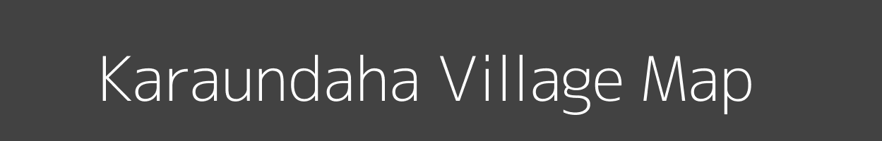 Map of Karaundaha Village in Madhya Pradesh Image