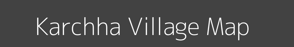 Map of Karchha Village in Uttar Pradesh Image