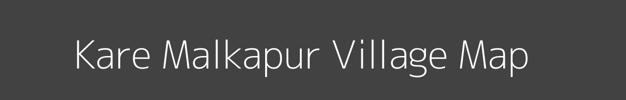 Map of Kare Malkapur Village in Maharashtra Image