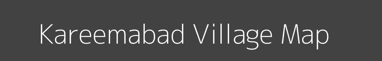 Map of Kareemabad Village in Uttar Pradesh Image