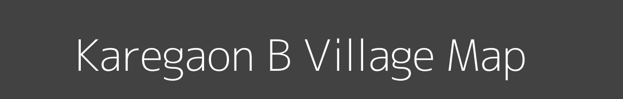 Map of Karegaon B Village in Maharashtra Image