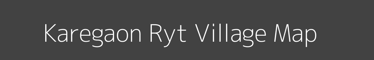 Map of Karegaon Ryt Village in Madhya Pradesh Image