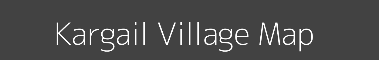 Map of Kargail Village in Uttar Pradesh Image