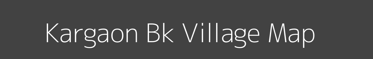 Map of Kargaon Bk Village in Maharashtra Image