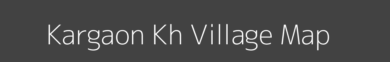 Map of Kargaon Kh Village in Maharashtra Image