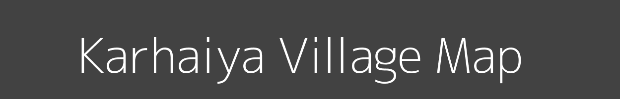 Map of Karhaiya Village in Madhya Pradesh Image