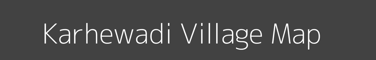 Map of Karhewadi Village in Maharashtra Image