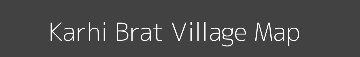 Map of Karhi Brat Village in Madhya Pradesh Image