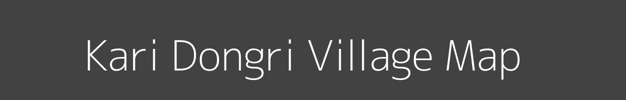 Map of Kari Dongri Village in Madhya Pradesh Image