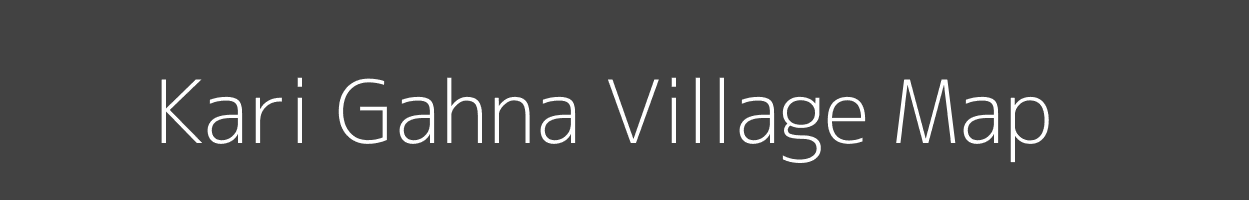 Map of Kari Gahna Village in Uttar Pradesh Image