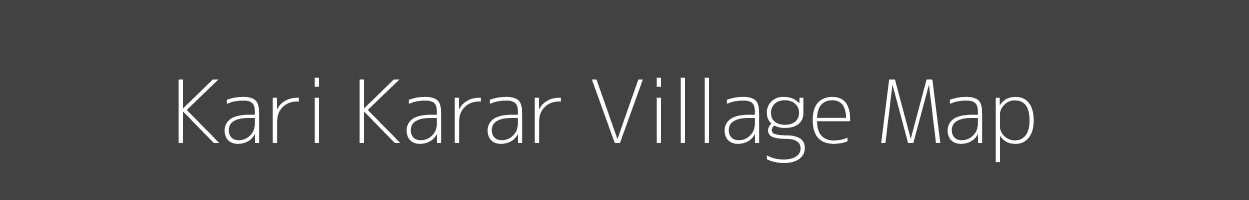 Map of Kari Karar Village in Madhya Pradesh Image