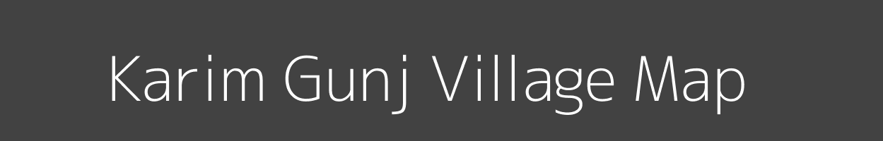 Map of Karim Gunj Village in Uttar Pradesh Image