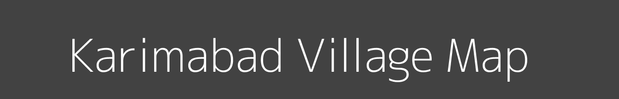 Map of Karimabad Village in Odisha Image