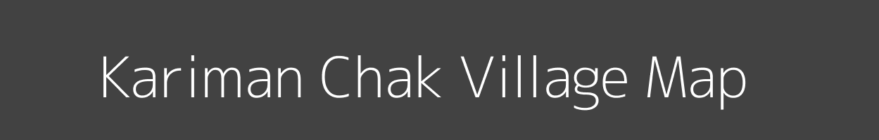Map of Kariman Chak Village in Bihar Image