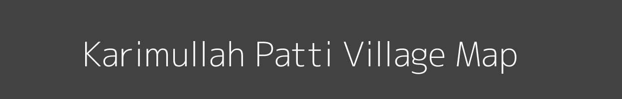 Map of Karimullah Patti Village in Uttar Pradesh Image