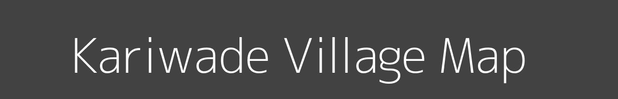 Map of Kariwade Village in Maharashtra Image