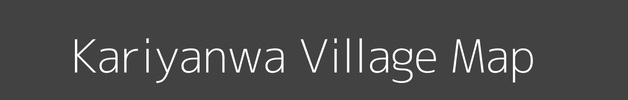 Map of Kariyanwa Village in Uttar Pradesh Image