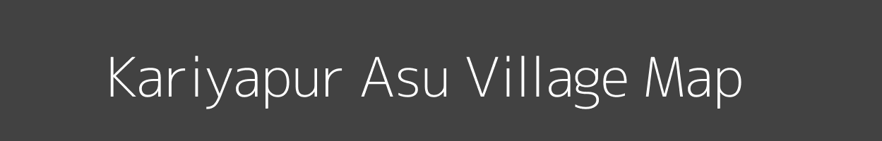 Map of Kariyapur Asu Village in Uttar Pradesh Image