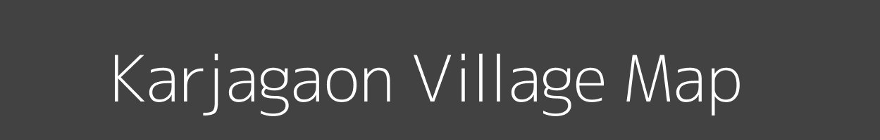 Map of Karjagaon Village in Maharashtra Image