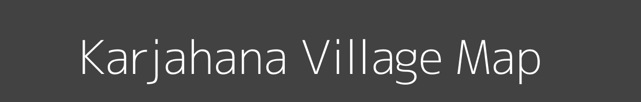 Map of Karjahana Village in Uttar Pradesh Image