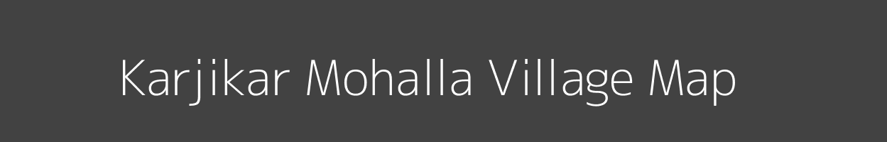 Map of Karjikar Mohalla Village in Maharashtra Image