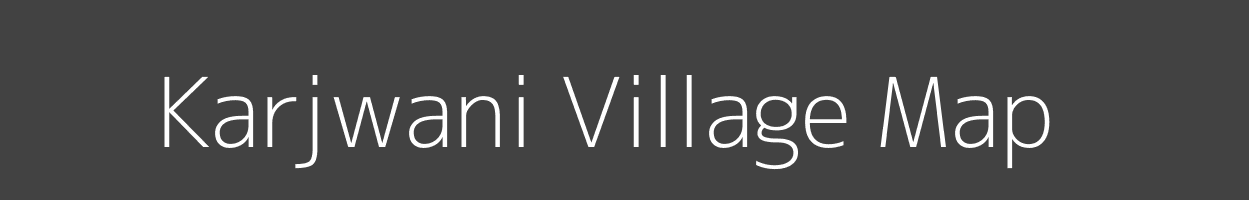 Map of Karjwani Village in Madhya Pradesh Image