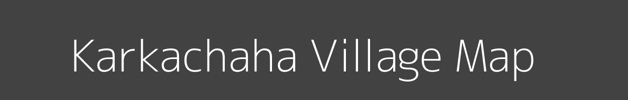 Map of Karkachaha Village in Uttar Pradesh Image