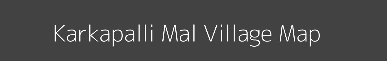 Map of Karkapalli Mal Village in Maharashtra Image