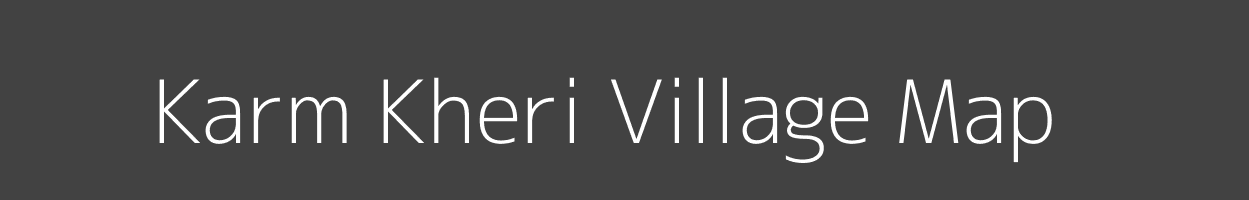 Map of Karm Kheri Village in Rajasthan Image