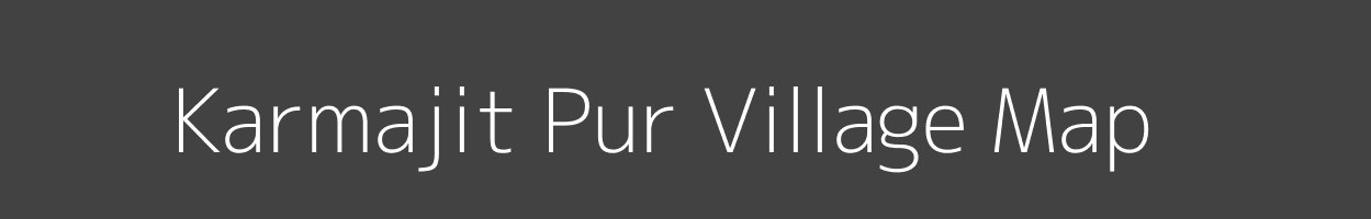 Map of Karmajit Pur Village in Uttar Pradesh Image