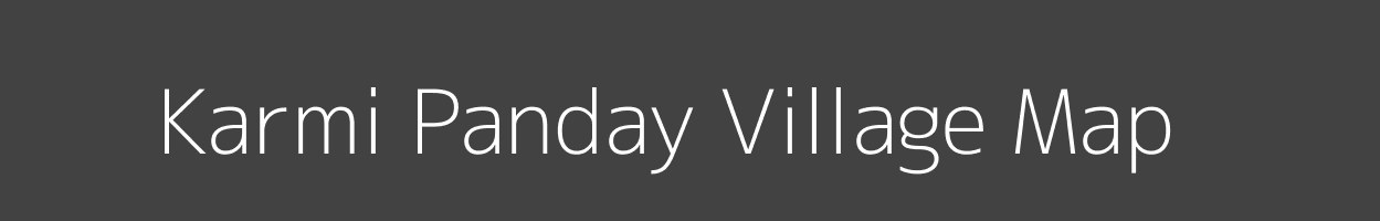 Map of Karmi Panday Village in Uttar Pradesh Image