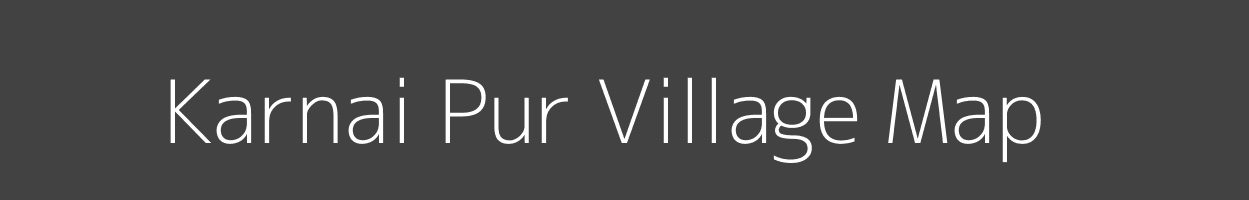 Map of Karnai Pur Village in Uttar Pradesh Image