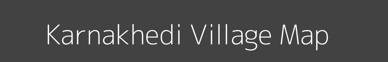 Map of Karnakhedi Village in Madhya Pradesh Image