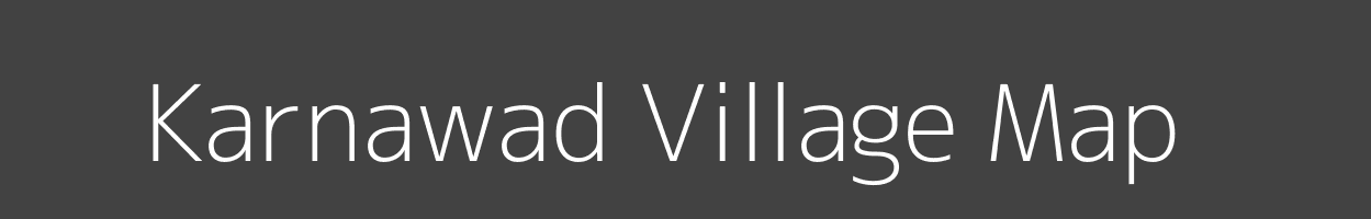 Map of Karnawad Village in Madhya Pradesh Image