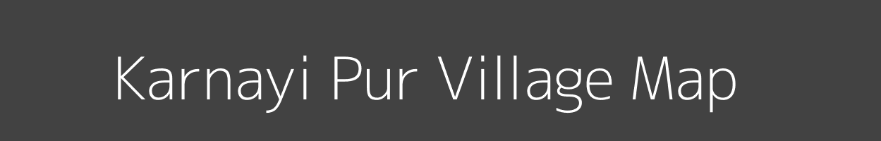 Map of Karnayi Pur Village in Uttar Pradesh Image