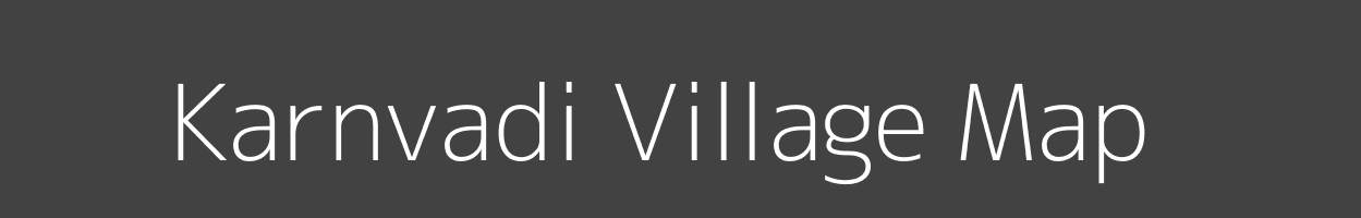 Map of Karnvadi Village in Maharashtra Image