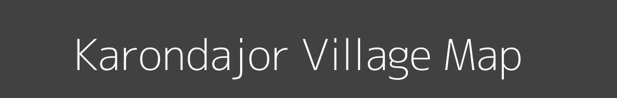 Map of Karondajor Village in Jharkhand Image