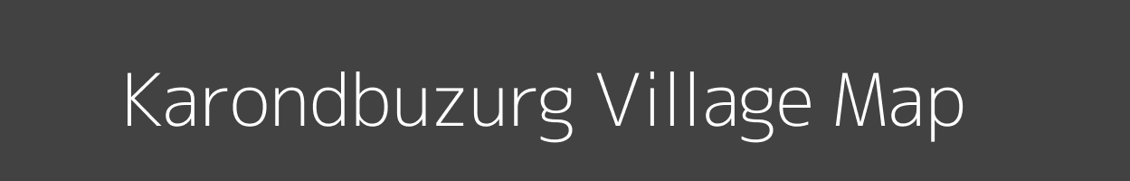 Map of Karondbuzurg Village in Madhya Pradesh Image