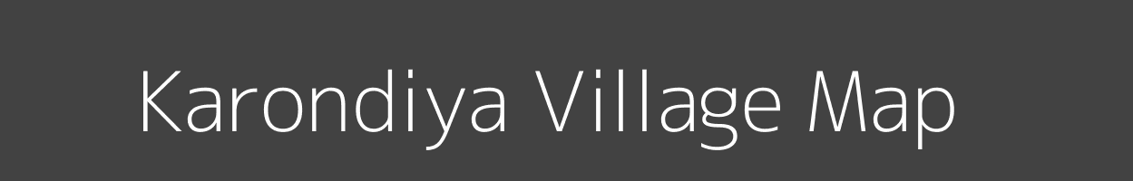 Map of Karondiya Village in Madhya Pradesh Image