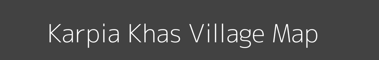 Map of Karpia Khas Village in Uttar Pradesh Image