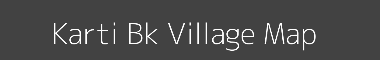 Map of Karti Bk Village in Maharashtra Image