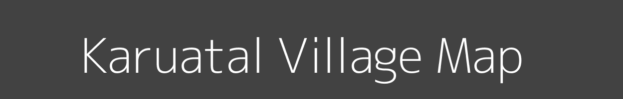 Map of Karuatal Village in Uttar Pradesh Image