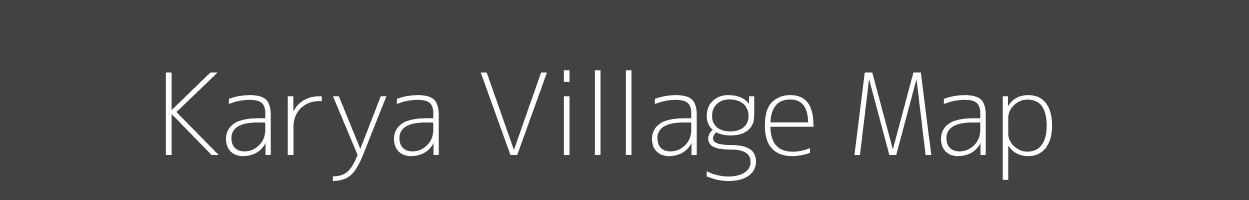 Map of Karya Village in Karnataka Image
