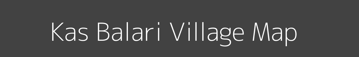 Map of Kas Balari Village in Jammu and Kashmir Image