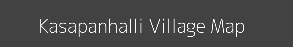 Map of Kasapanhalli Village in Karnataka Image