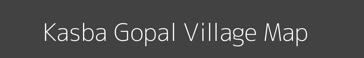 Map of Kasba Gopal Village in Bihar Image