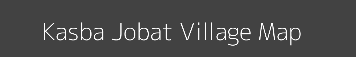 Map of Kasba Jobat Village in Madhya Pradesh Image