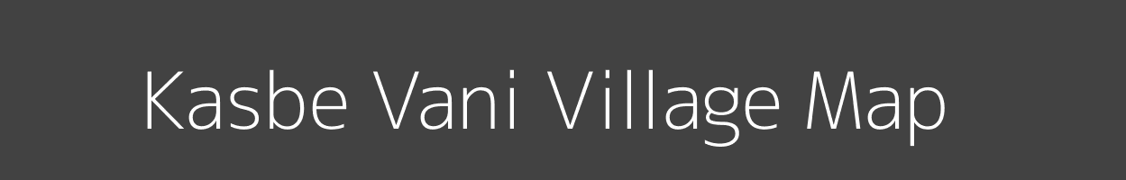 Map of Kasbe Vani Village in Maharashtra Image