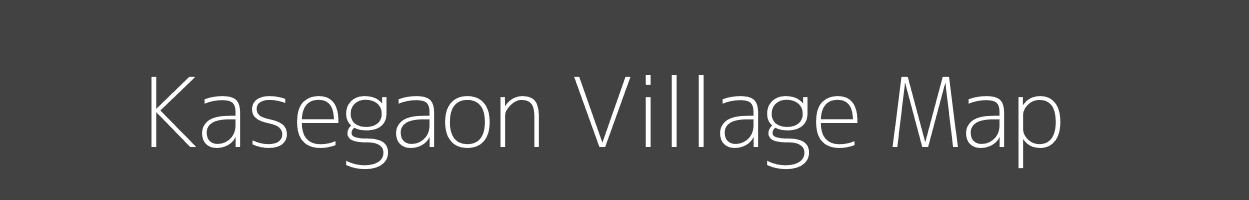 Map of Kasegaon Village in Maharashtra Image